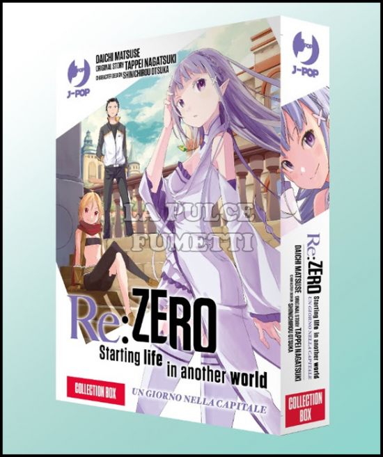 RE:ZERO COLLECTION BOX STAGIONE 1 -  - UN GIORNO NELLA CAPITALE - VOLUMI 1 E 2